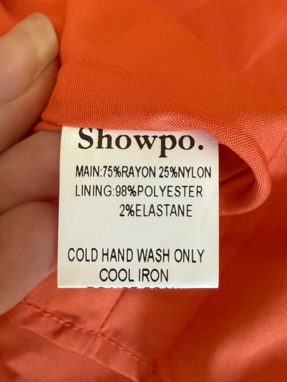 Showpo Avie Orange Twist Strapless Cutout Cocktail Midi Dress NWT US 10 Party - Picture 14 of 15
